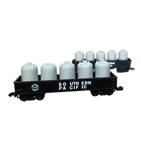 2 Southern Pacific Lines N Gauge 420 Canister Car High Speed Model Train NEW - Picture 5 of 5